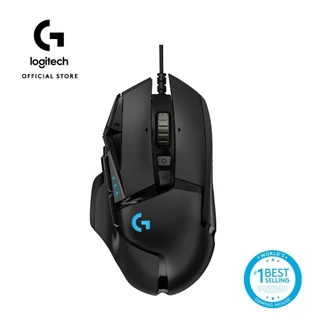 Rato Logitech G502 HERO De Alto Desempenho Com Fio/Sensor 25K/25/600 DPI/RGB