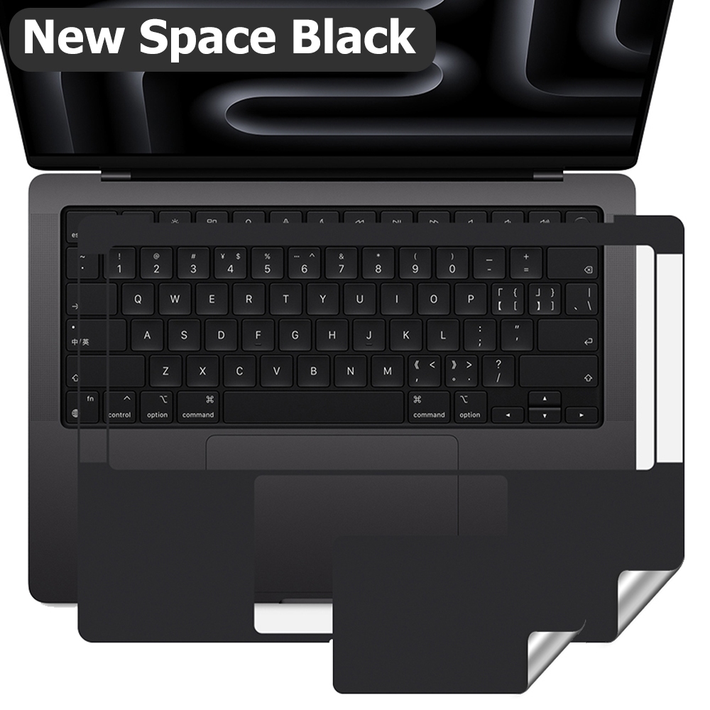 MacBook本体 Tama hide Para Palm + Touch Pad Tampa De Descanso Interior Com Adesivo