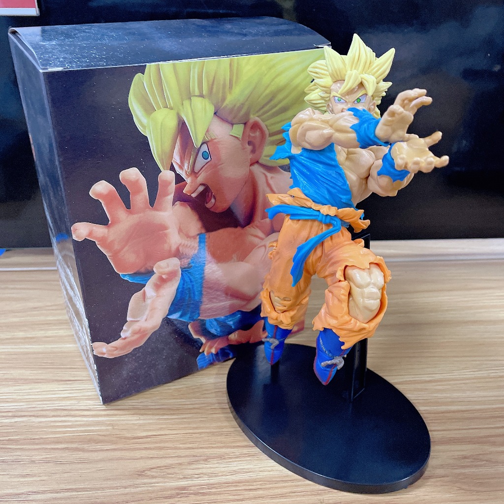 222cm Son Goku Super Saiyan Figura Anime Dragon Ball DBZ Ação Modelo ...