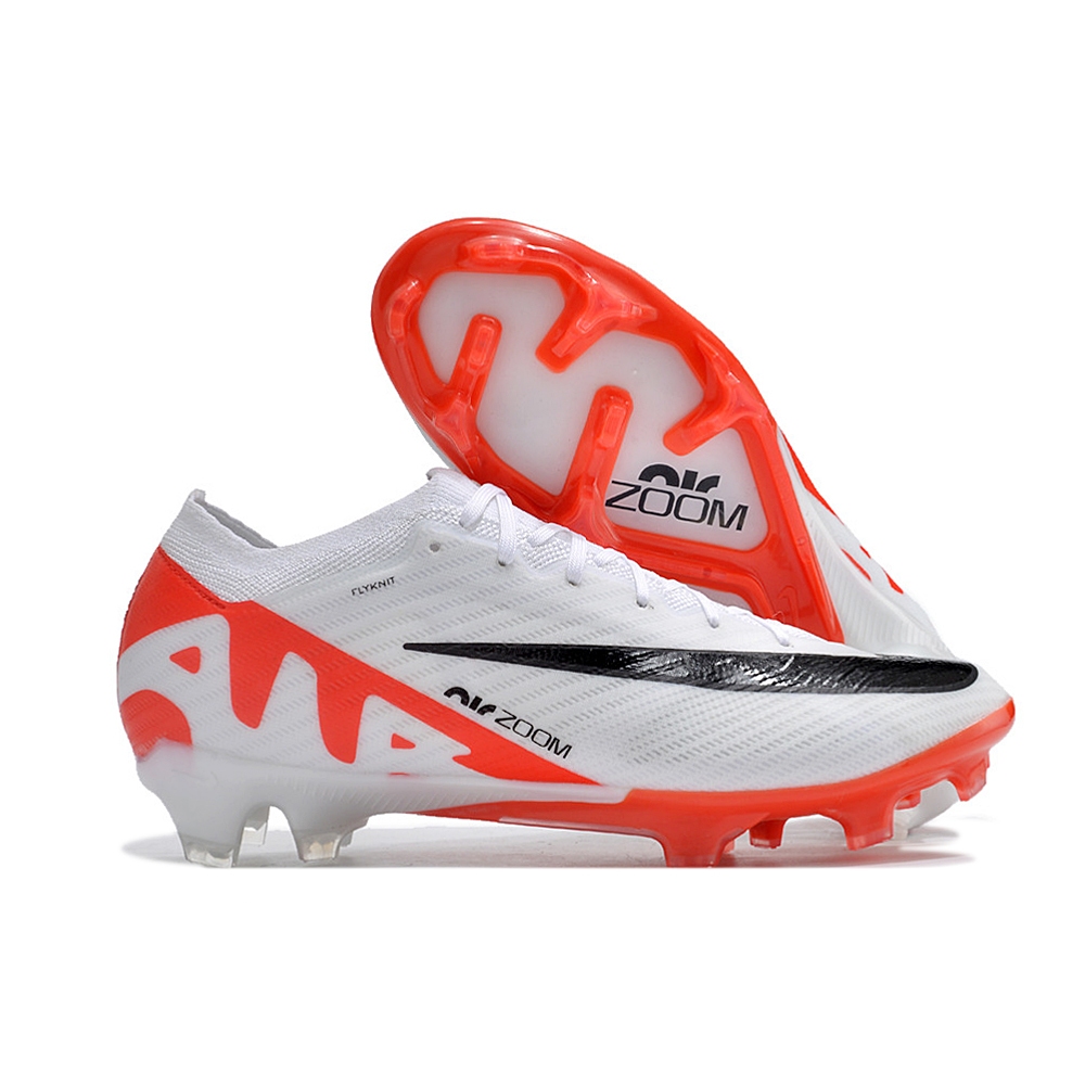 Nike AIR Zoom Mercurial Vapor 15 EliteXXV FG Malha À Prova D'água Tênis De Futebol Artificial grassland Competição De Treinamento Esportivo Agarrar O Solo Choque Lento Saltos Baixos Botas