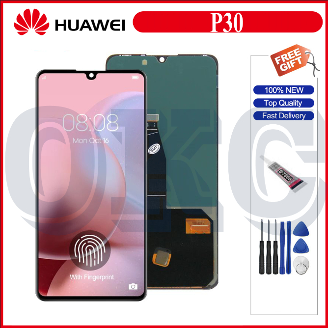 ARSSLY Écran LCD pour Huawei P30 Écran LCD pour Huawei ELE-L29 ELE-L09