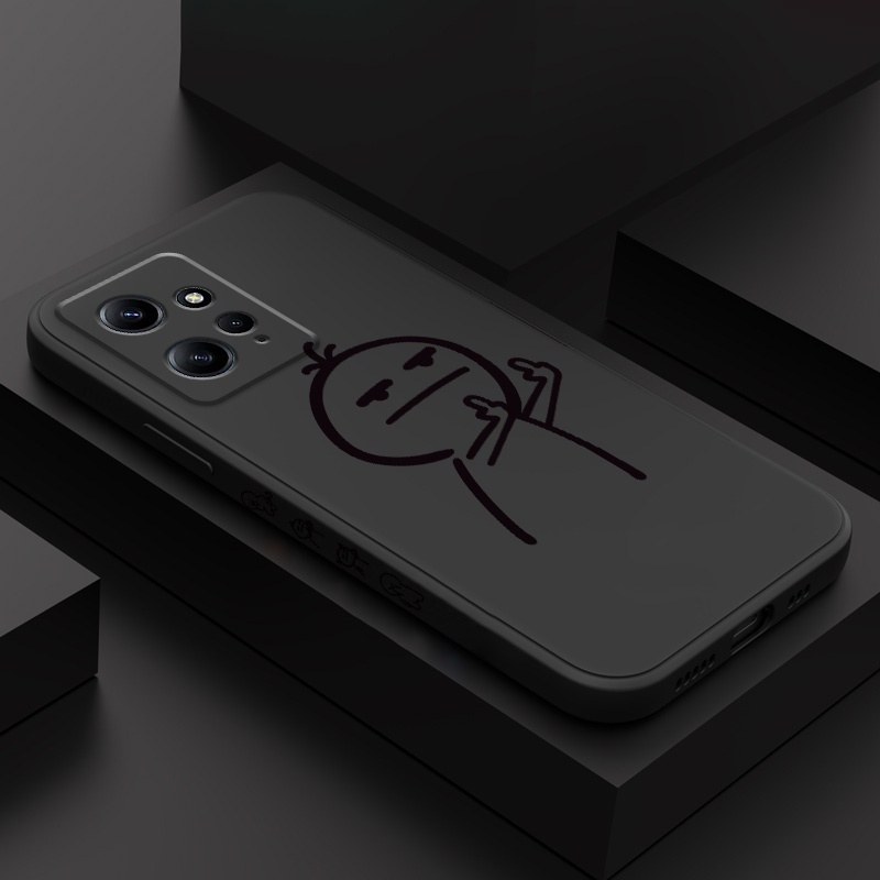 Estojo De Telefone De Expressão Moe Para Xiaomi Redmi Note 12S 12 Pro PLus 4G 5G Capa De Moda Confortável