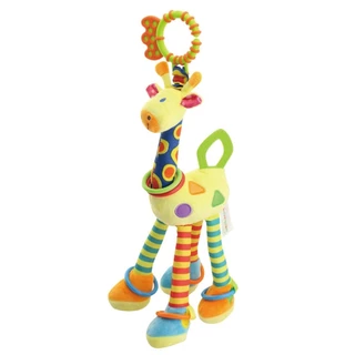 bebês/brinquedos/Girafa Peluche Amargo Baby Toy/Sinos De Animais/Brinquedos De Pelúcia Infantil/Cabo De Desenvolvimento Do Bebê，Brinquedos De Carrinho De Bebê Com Sino De Pendurar