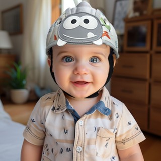 Protetor De Cabeça De Bebê-Capacete Para Gatinhar Corrida A Pé-Sem Colisões E Almofada Macia-Capa Protetora Ajustável Capacetes De Criança 6-12 Meses 1 -