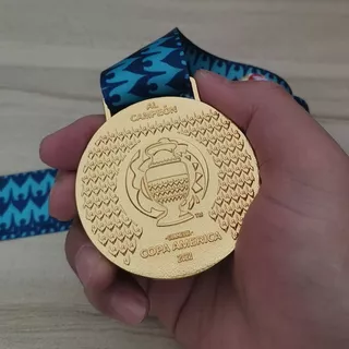 2021 Copa América Argentina Champions Medal Fan Collection Lembrança Da Partida De Futebol