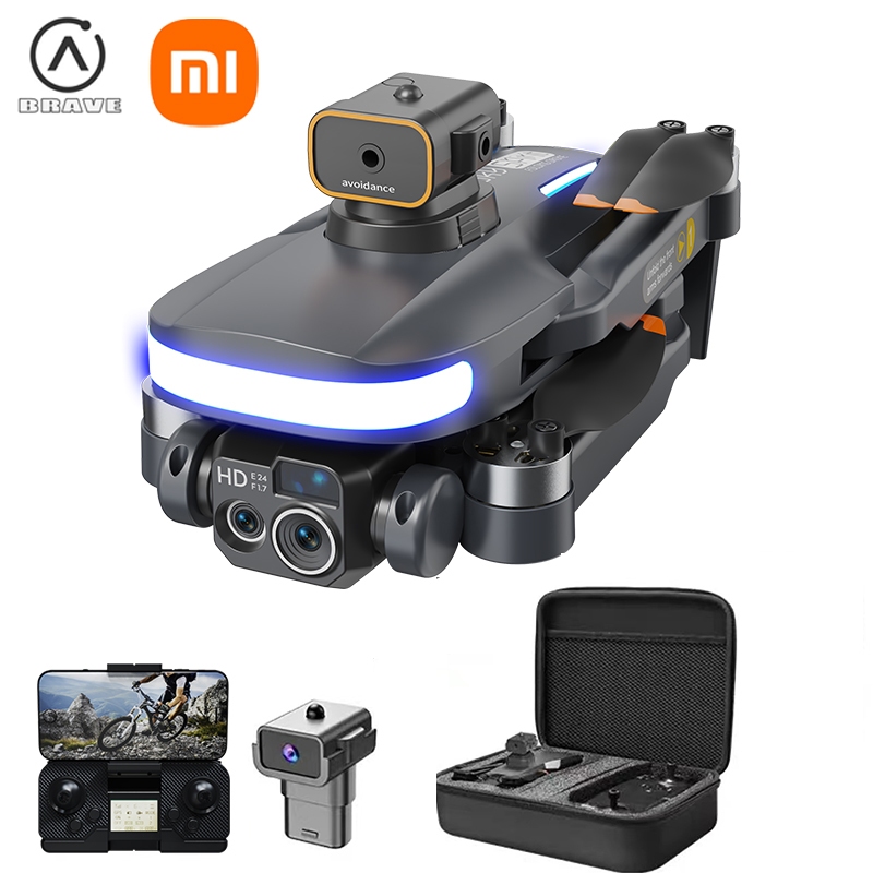 [xiaomi] R107 Drone-Equipado com câmera 6K4-GPS, 5 câmeras aéreas - Drone de controle remoto Drone de fibra de carbono-GPS Drone