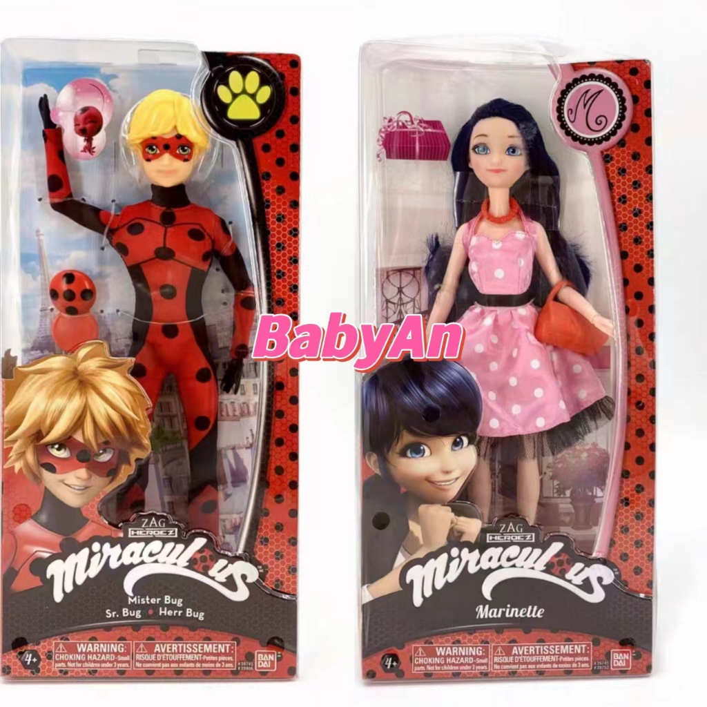 Boneca Miraculous Ladybug Superhero Secret Marinette com