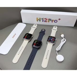 2023 Original H12 Pro Plus Smart Watch Series 9 Compasso Mulheres NFC Carregamento Sem Fio Bluetooth Chamada GPS Frequência Cardíaca Homens Smartwatch