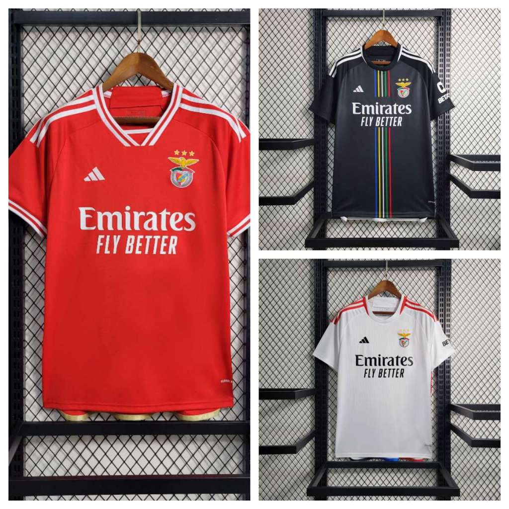 23/24 Camisa De Futebol Benfica Home/Away/Third
