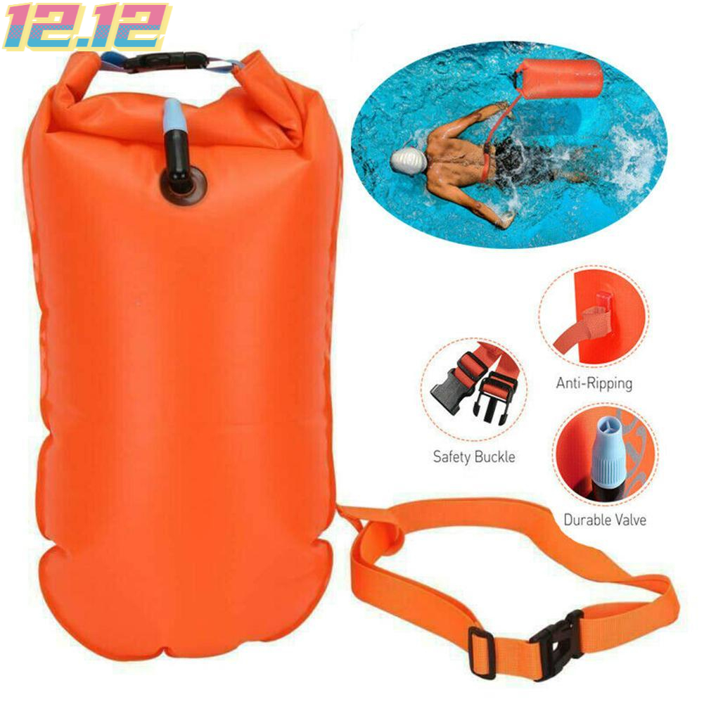 Bóia De Natação De Segurança Ultraleve Saco Para Nadadores Triathlets Snorkelers Surfistas Treinamento E Corrida Segura