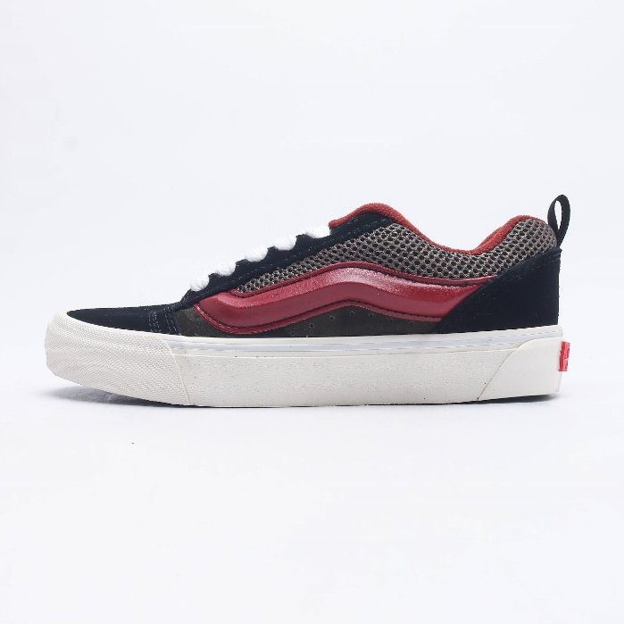 Vans Knu-Skool VR3 LX Sapatos De Pão De Baixo Nível retro Vulcanizado Tênis Esportivos Casuais " Versão Falsa Com Grande LOGO "