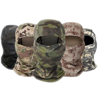 Máscara Facial Balaclava Bandana Hood Headwear Para Ciclismo Sking Camo Resistente Ao Vento