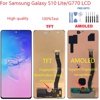 Para Samsung Galaxy S10 Lite/G770 Display LCD Digitalizador Com Tela Sensível Ao Toque Peças De Reposição De