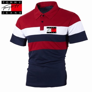 Tommy hilfiger Camisa Polo De Manga Curta Core Tipped Slim Branco