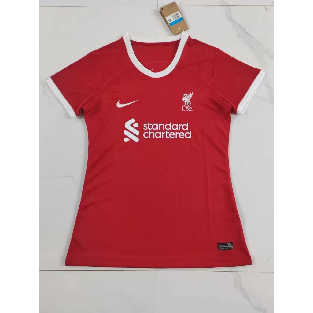 23/24 Camisa De Futebol Feminina Liverpool Home