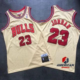 Camisa De Basquete Masculina Chicago Bulls Michael Bege