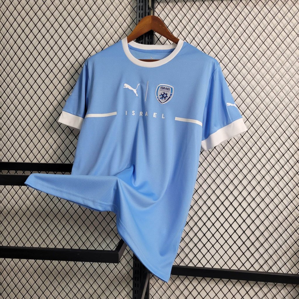 23/24 Camisa De Futebol Israel Blue | Shopee Brasil