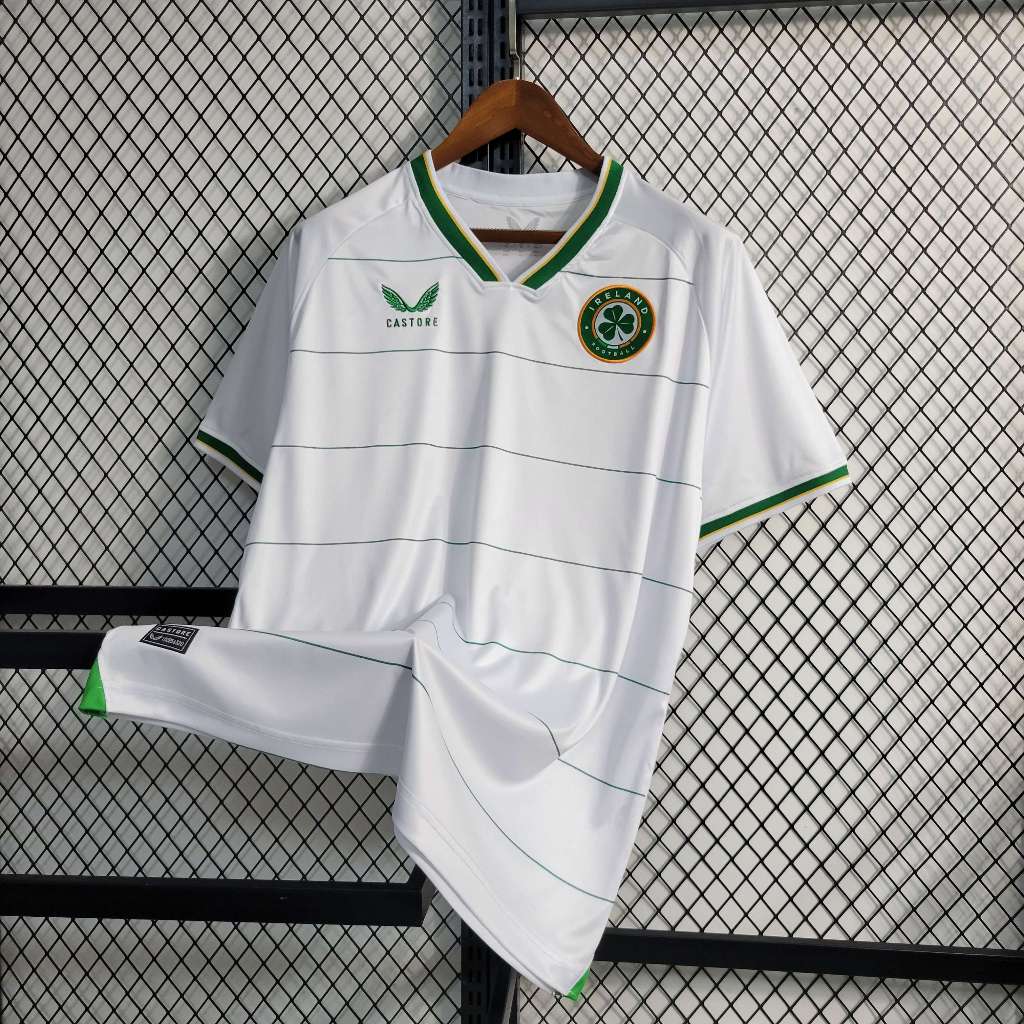 23/24 Camisa De Futebol Irlanda Longe