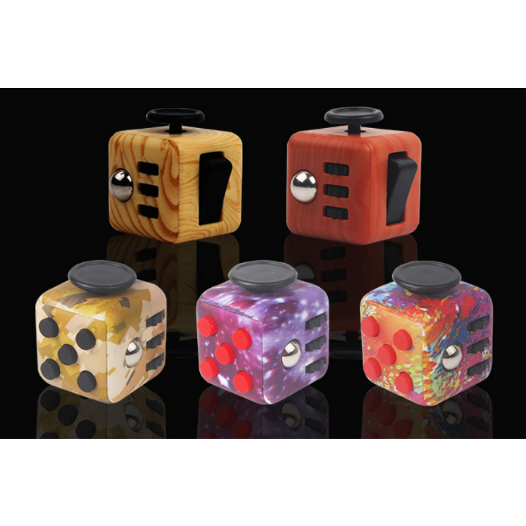 Fidget Cubo Ansiedade Cube Anti Estresse Dedo Apertar， Brinquedos