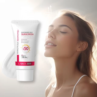 LAIKOU PRO Niacinamida Protetor Solar Diário SPF50 PA + + Textura Refrescante À Prova D