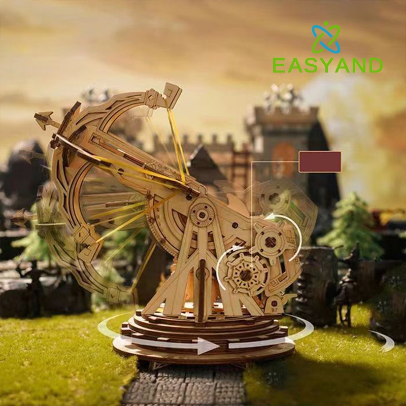 Venda A Quente Montagem Em Madeira Siege Crossbow Diy Kit Engenharia