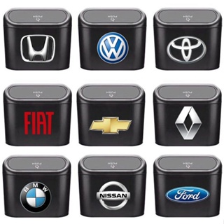 Lixeira Para Carro Veículo Pendurado Caixa De Pó Armazenamento De Lixo Preto ABS Square Pressing Tipo Lata Auto Acessórios Interiores