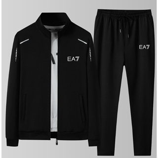 EA7 Emporio Armani Fato de jogging em Preto