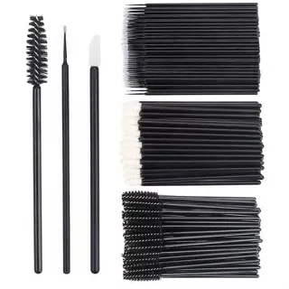 300 PCS Kit De Suprimentos Para Extensão De Cílios Pincéis Descartáveis Micro Swab De Máscara Aplicador De Batom Tattoo
