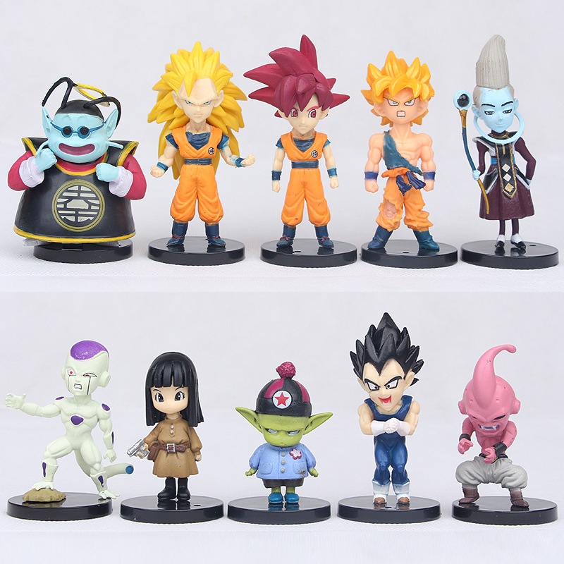 Dragon Ball 16/21 Pçs/Lote Figuras De Z Son Goku Gohan Vegeta