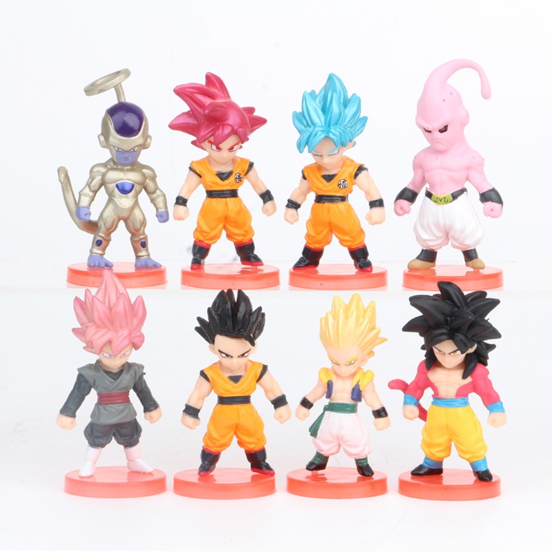 Dragon Ball 16/21 Pçs/Lote Figuras De Z Son Goku Gohan Vegeta