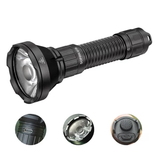 Lanterna Sofirn SF26 Recarregável Brilhante EDC Luz Máxima De 2.000 Lúmens, Pequena LED SFT40 Com Interruptor Traseiro