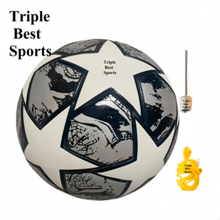 1 Pcs Bola Sepak Premier League Antiderrapante Couro PU Macio 11 Pessoa Competição Tamanho 5 Futebol De