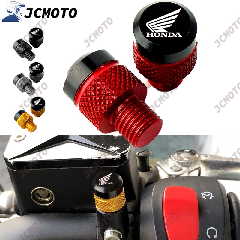 Para Honda ADV 160/150 FORZA NSS350 PCX Espelhos De Motocicletas Tampas De Furo De Parafuso Espelho