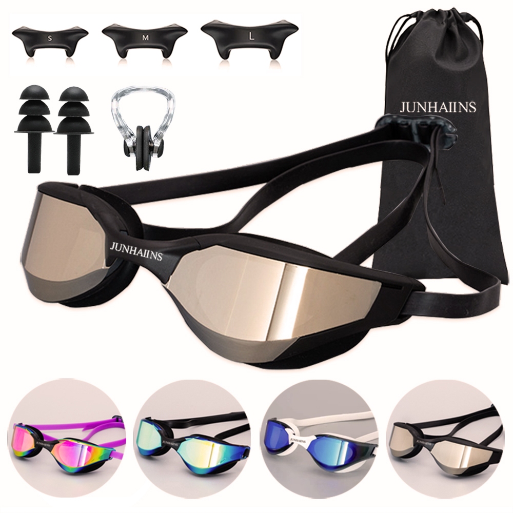 Óculos De Natação De Silicone De Alta Qualidade À Prova D'água Homens Mulheres ​ Tampa Unisexo Adulto Long Plus Tamanho