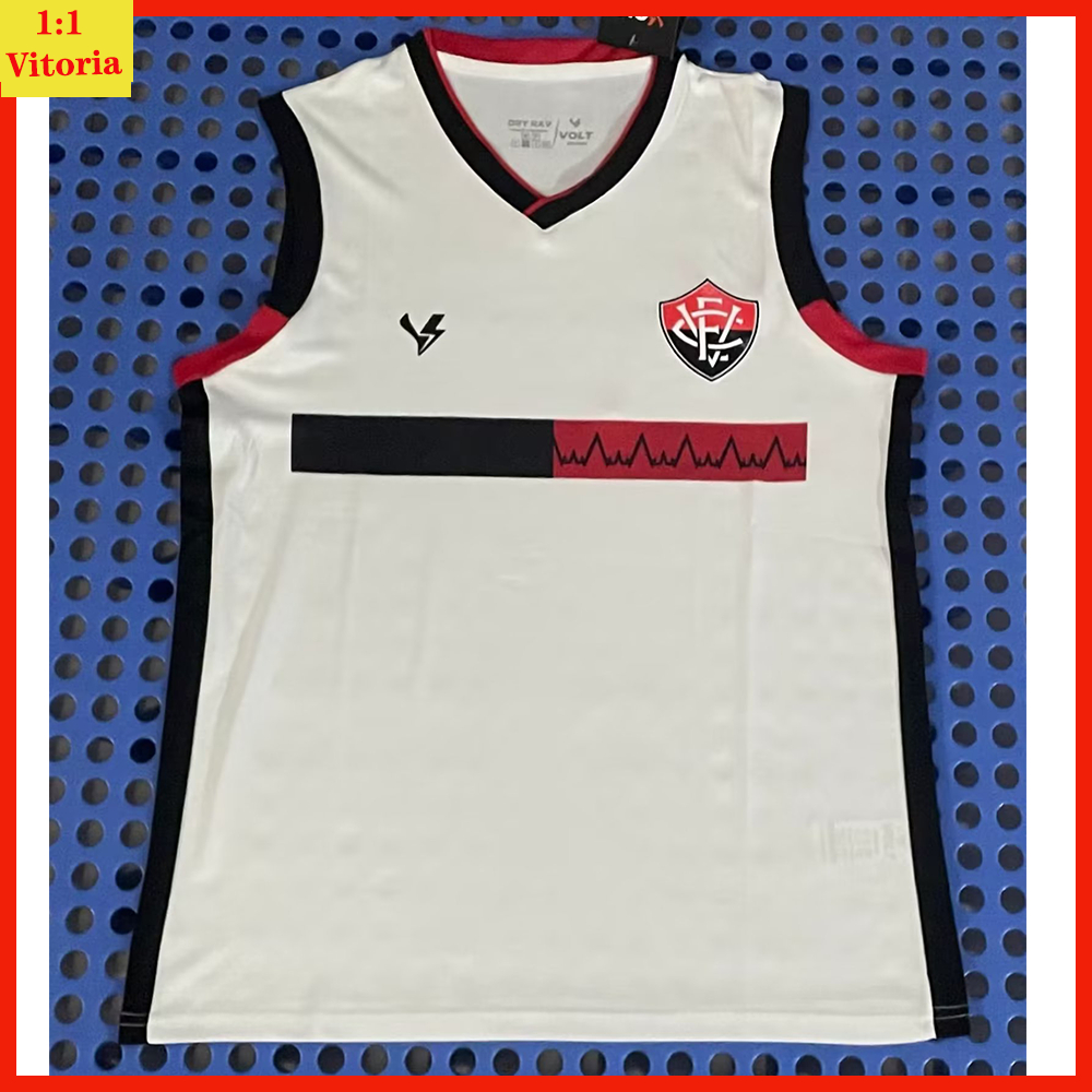 2023 2024 Colete De Futebol Victoria Camisa Esportiva Branca Jersey S-4XL