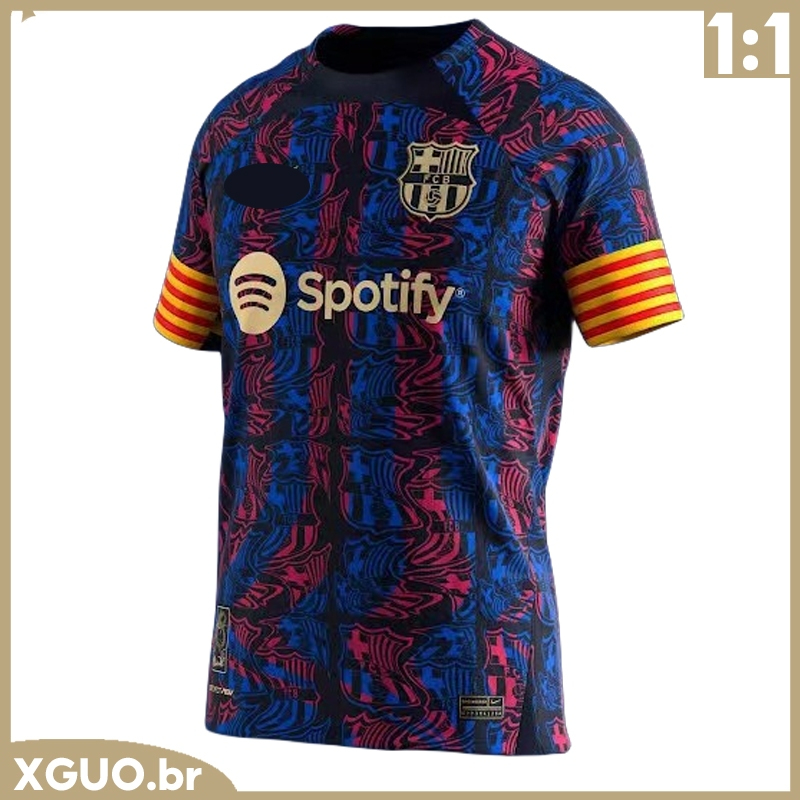 Barcelona 2023/2024 Nova Edição Especial Camiseta De Futebol Masculino