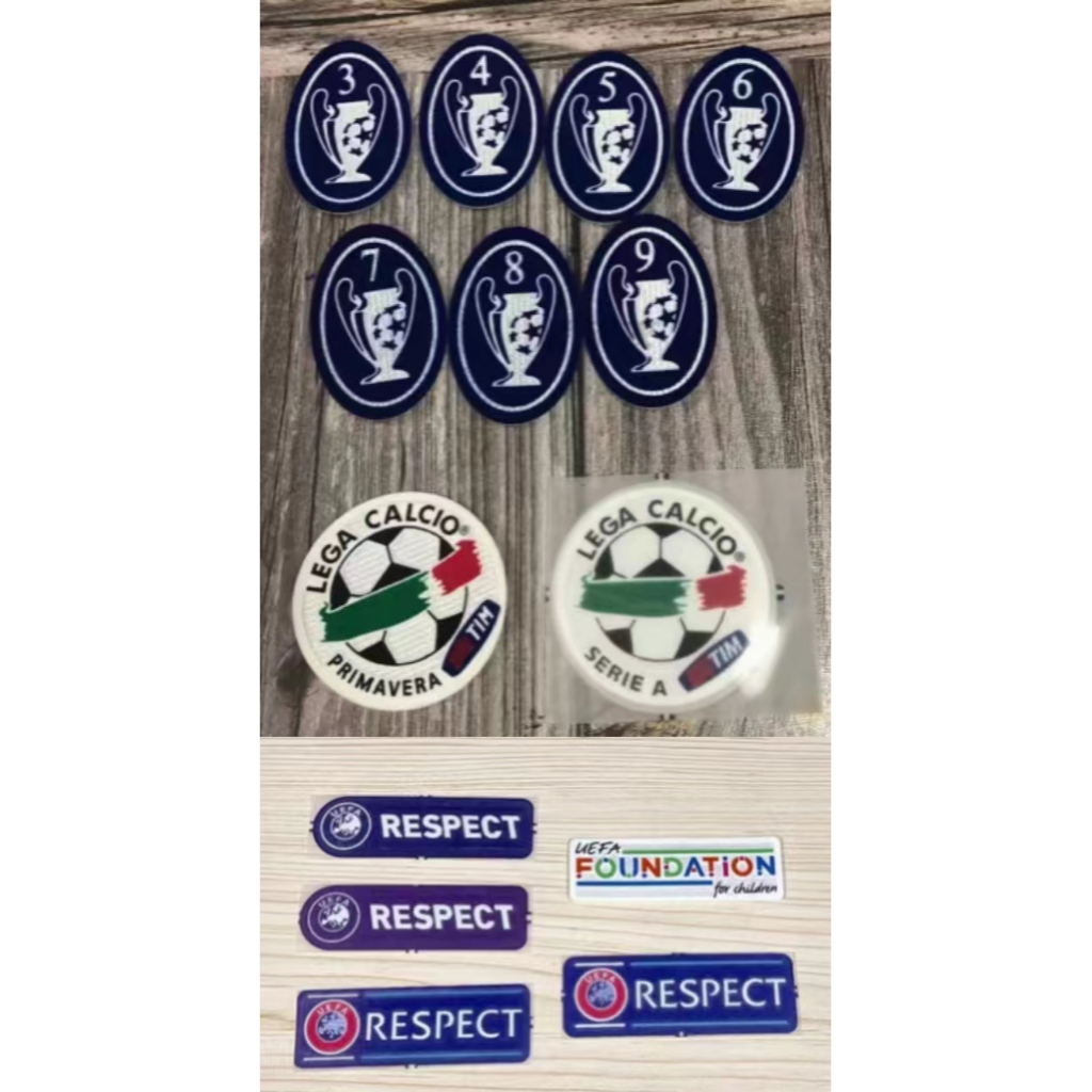 Braçadeira da Liga dos Campeões 99-12 temporada 3 copas 4 coroas 5 coroas 6 coroas 7 coroas 8 coroas 9 coroas braçadeira flocada estampada braçadeira de fair play braçadeira de time europeu remendos de camisa - Camisa.de.fluminense.br.br