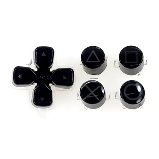 1 Conjunto De Botões De Cristal De Plástico ABXY D Pad Driection Key Kit Para A Função De Direção PS5 Chave O Controlador Playstation 5