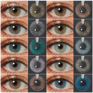 Lentes De Contato Coloridas Magister Hidrocor Aparência Natural Uso Para Maquiagem