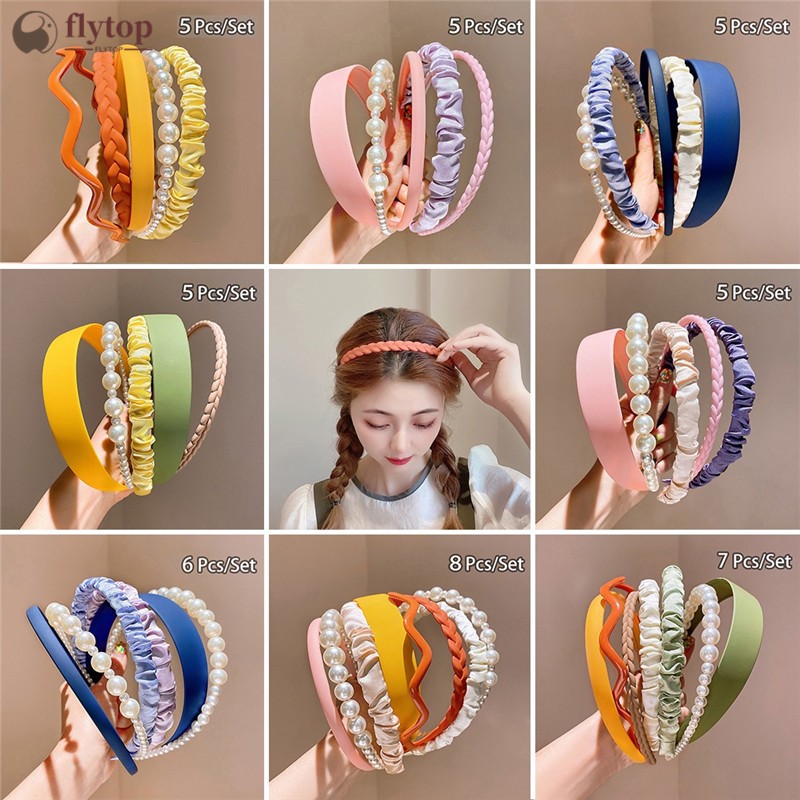 Cotton Stretch Sweatband / Men Women Sports Sweat Headband