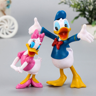 Mickey Mouse House Mickey Mouse House Mickey Minnie Donald Duck Daisy Doll Figura Anime Modelo Anime Crianças Brinquedos de Casa