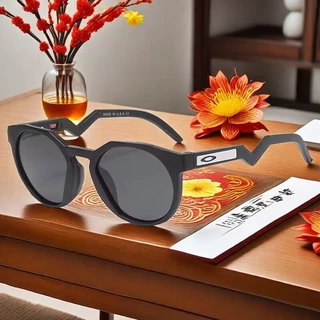Novo Estilo OO9464-1 Óculos de sol com armação redonda Retro Óculos de sol para ciclismo esportivo ao ar livre prizm Polarized Sunglasses