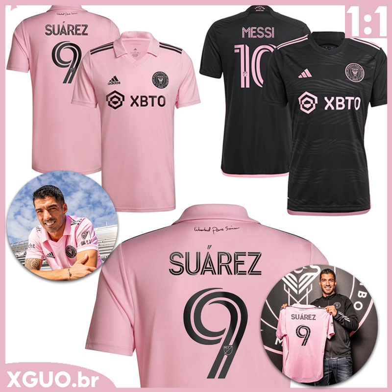 camisa inter miami 2023 Home/Away SUÁREZ/Messi futebol tailandês moletom 1:1