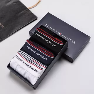 [3pcs + Box] Cuecas de Boxer Masculino Cuecas de Boxer Masculino Antibacteriano Cuecas de Boxer Masculino Cuecas de Boxer Masculino