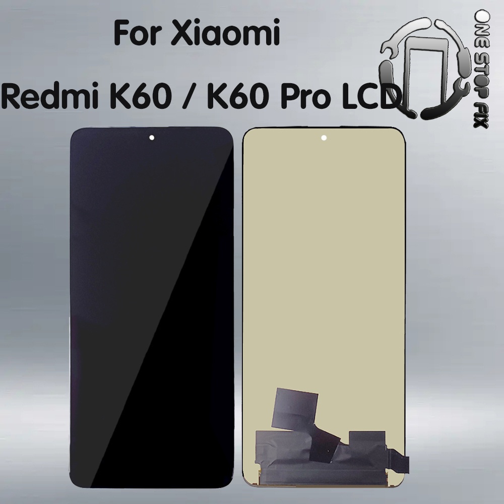 TFT Para Xiaomi Poco F5 Pro Montagem Do Digitalizador De Tela De Exibição Sensor De Vidro + Frame Pantalla Redmi K60/K60