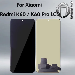 TFT Para Xiaomi Poco F5 Pro Montagem Do Digitalizador De Tela De Exibição Sensor De Vidro + Frame Pantalla Redmi K60/K60