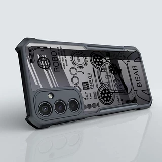 [Inventário] Nova Capa De Telefone À Prova De Choque Com Padrão De Rolamento Violento Samsung Galaxy A71 A51 A31 A21S A20S A10S A50S A50S A30S A30 A20 A11 Cobertura Acrílica Transparente