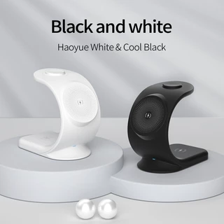 Carregador Magnético Vertical Três Em Um Sem Fio Adequado Para Telefones Celulares Da Série IPHONE , Relógios , Fones De Ouvido , Carregamento