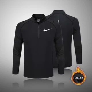 Roupa Íntima Longa Masculina Camisa Térmica De Velo Fundo Inverno Segunda Pele Compressão Camada Base Jogging Suit