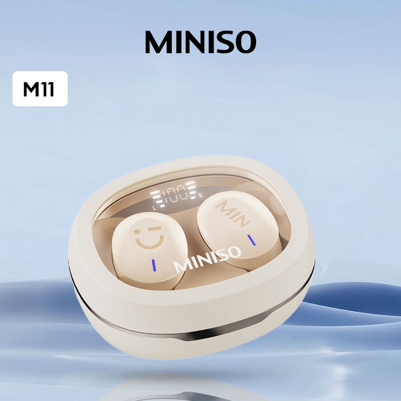 Miniso M11 Fone De Ouvido Bluetooth HD Modo De Jogo De Qualidade Sonora Redução De Ruído 5.3